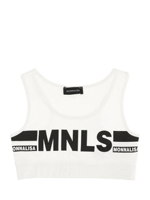 Girls | Jersey Bralette | White