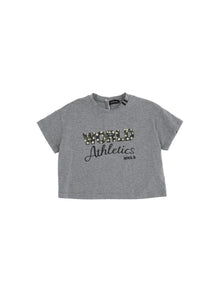 Girls | Jersey Athletics T-Shirt | Grey