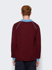 Men | FILA+ | Line Squadra Knit Top | Burgundy
