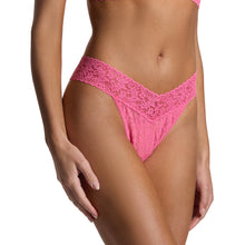 Signature Lace Original Rise Thong | Amused (Pink)