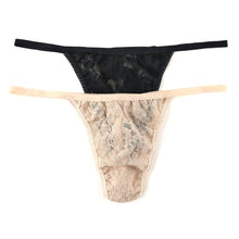 2Pack Hi-Rise G-String | Black-Chai