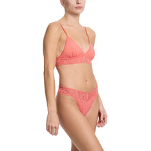 Signature Lace Padded Bralette | Courageous Coral