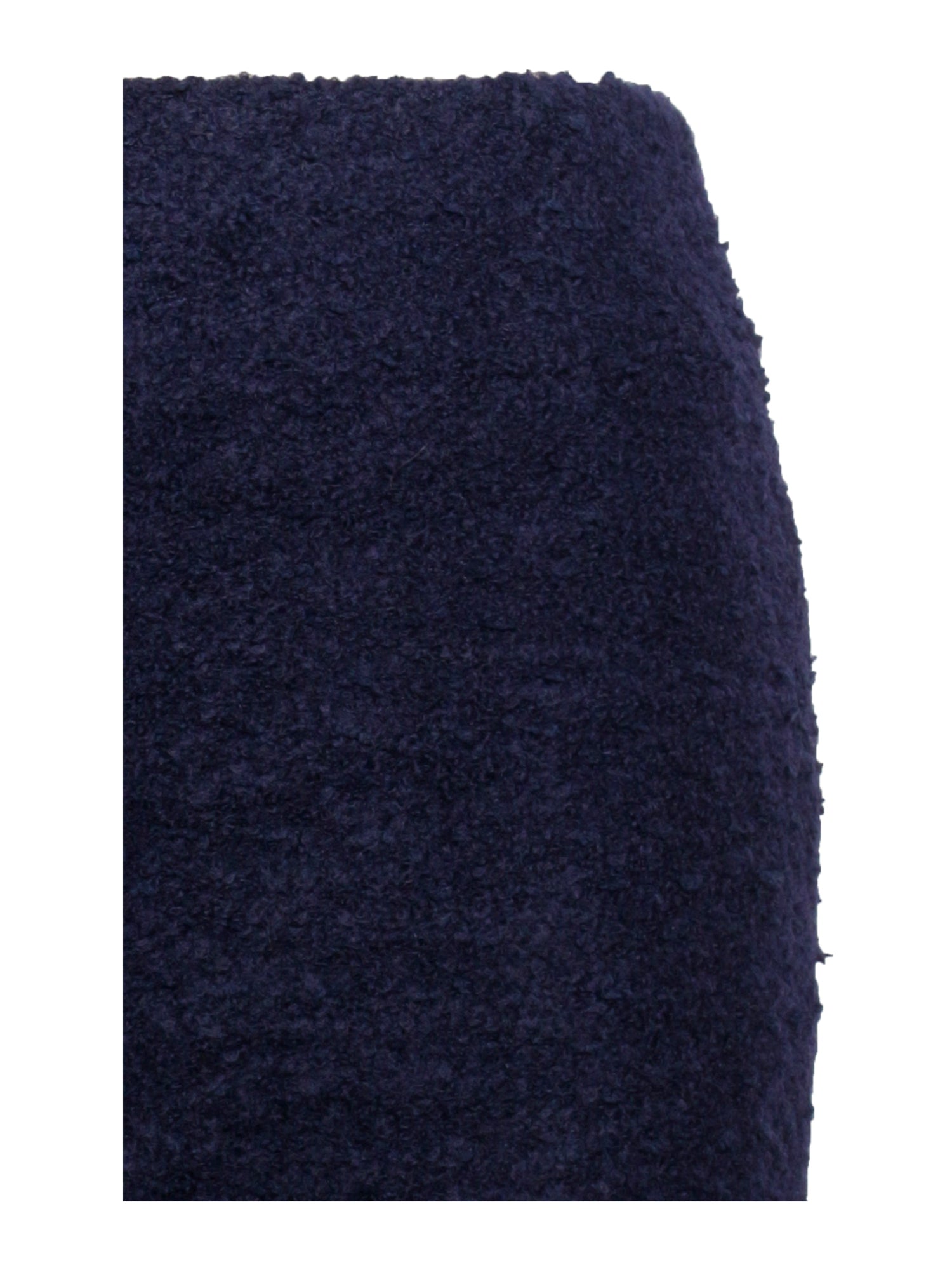 Wylda Boucle Wool Bodycon Mini Skirt | Navy Blue