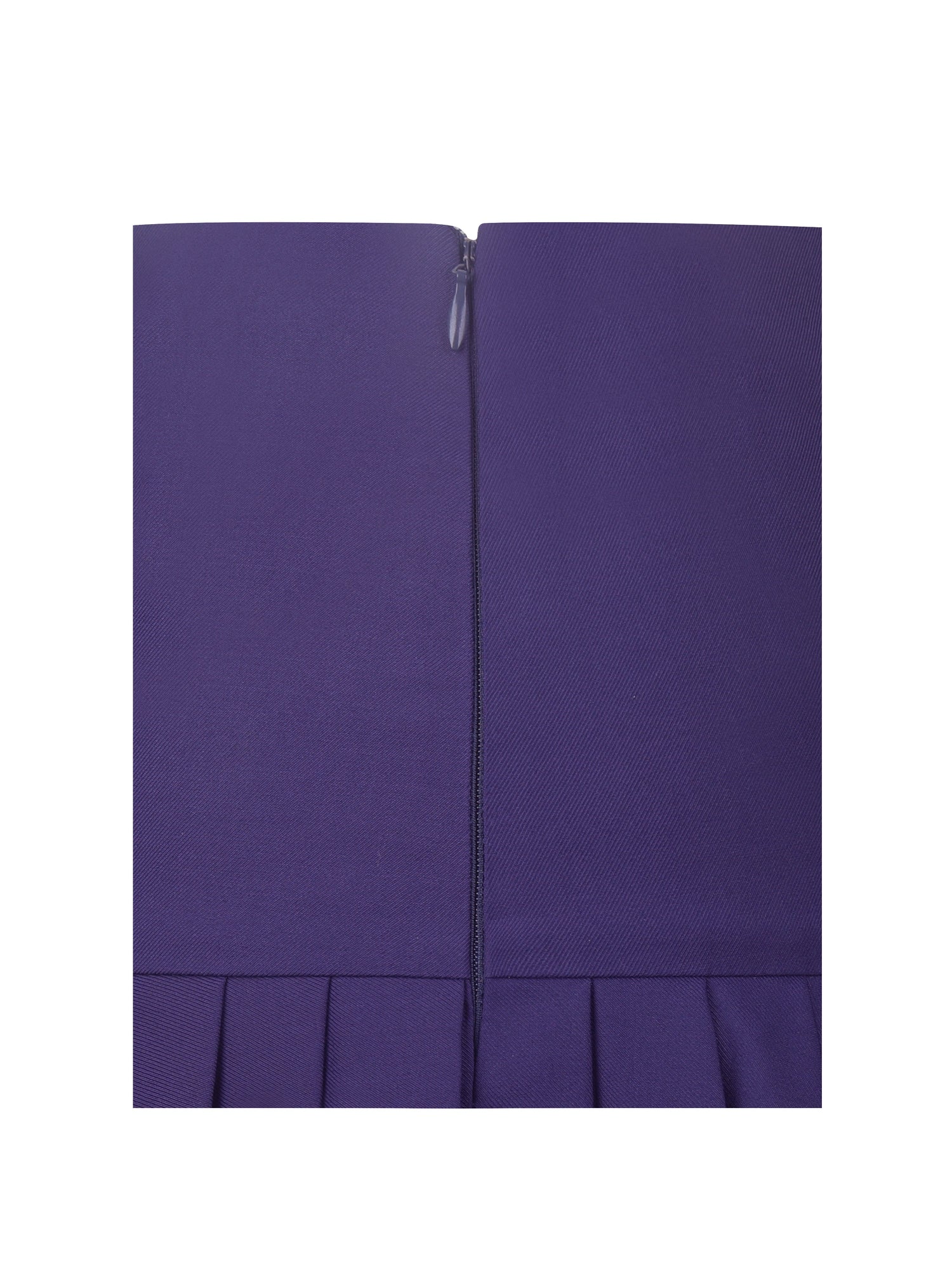 Skylar Pleated A-Line Mini Skirt | Indigo