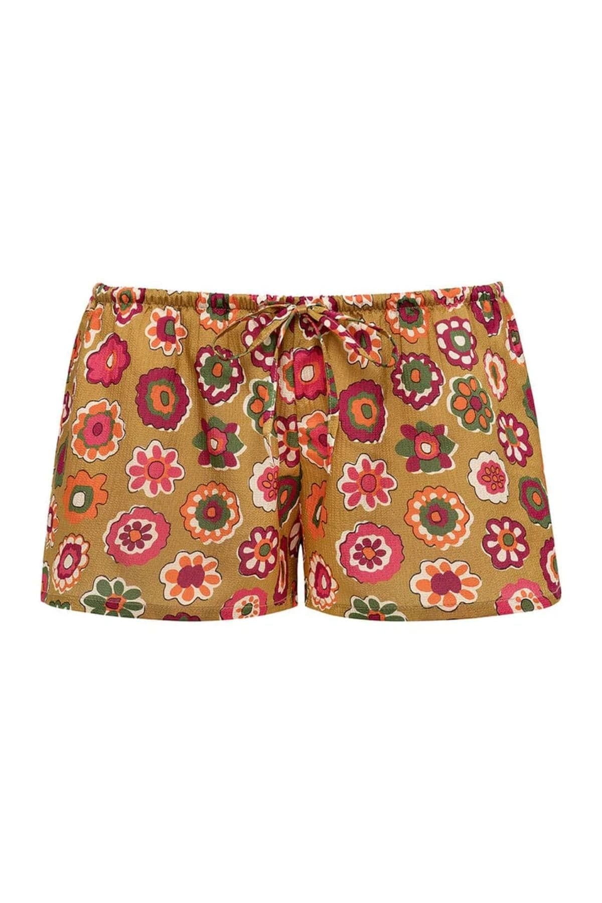 Low Rise Drawstring Short | Mazzy Floral