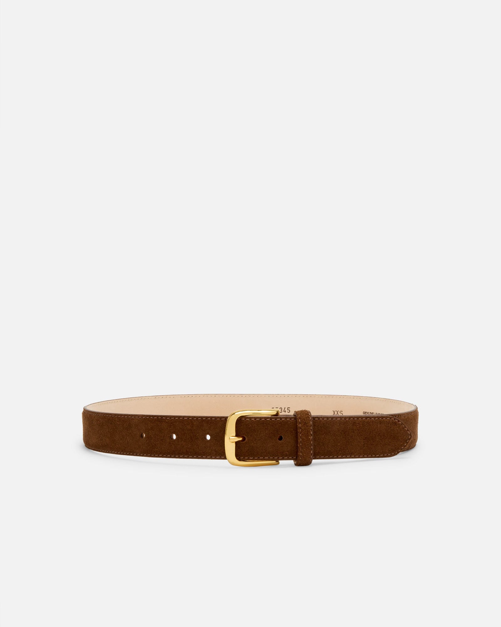 No. 4 Belt | Chocolate/Gold