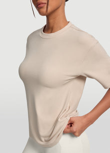 Everyday Relaxed T-Shirt | Oat Milk