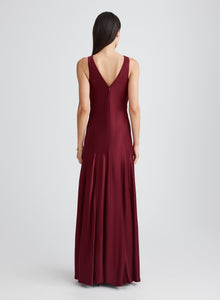 Gabrielle Dress | Wine