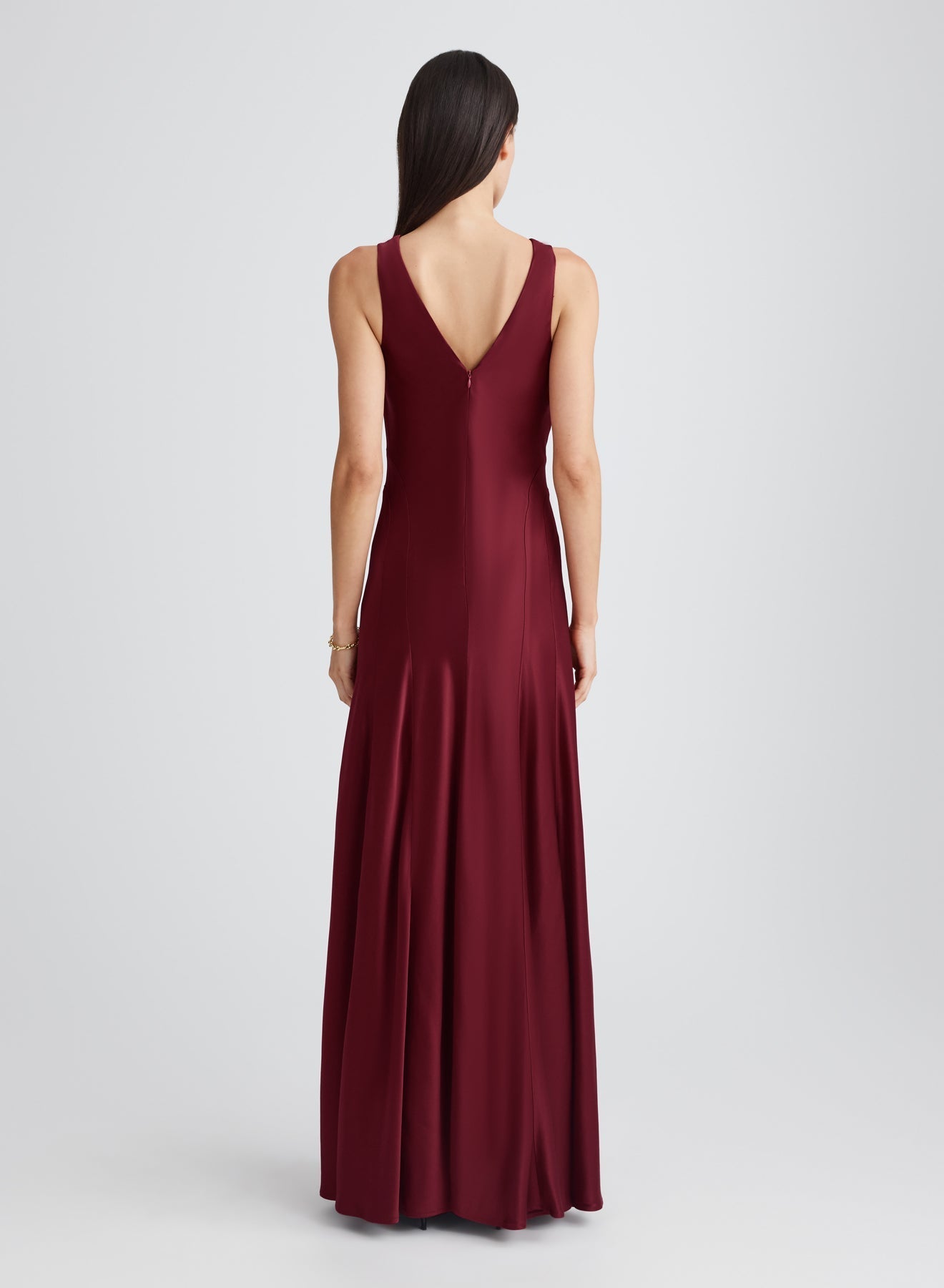 Gabrielle Dress | Wine