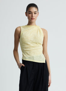 Poppy Top | Yellow Jersey