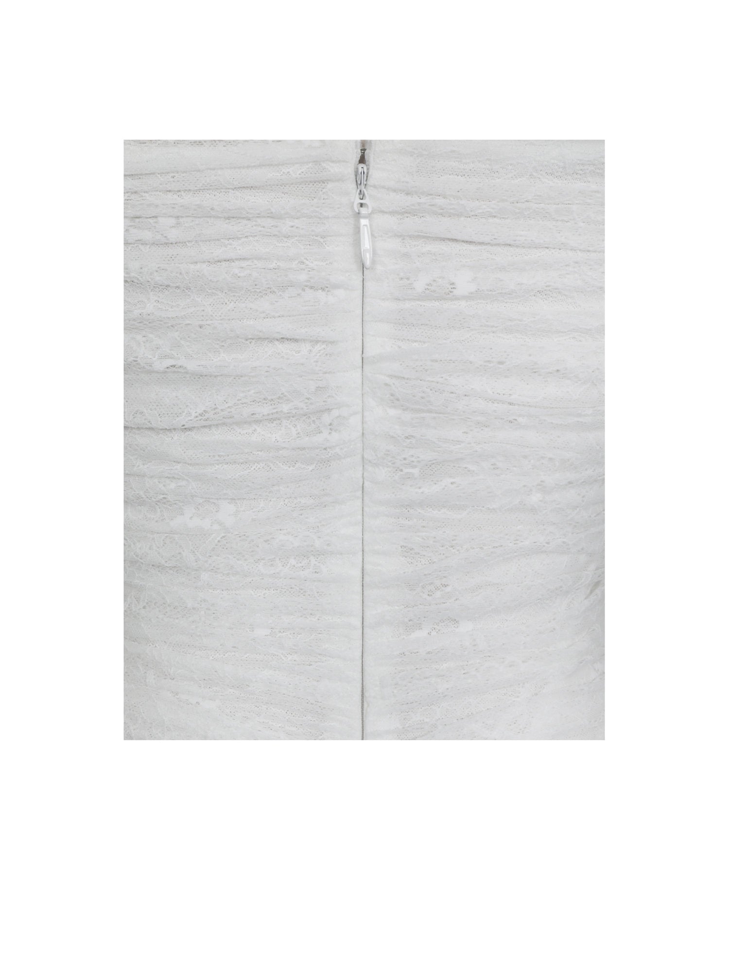 Lani Lace Off-Shoulder Ruched Mini Dress | White