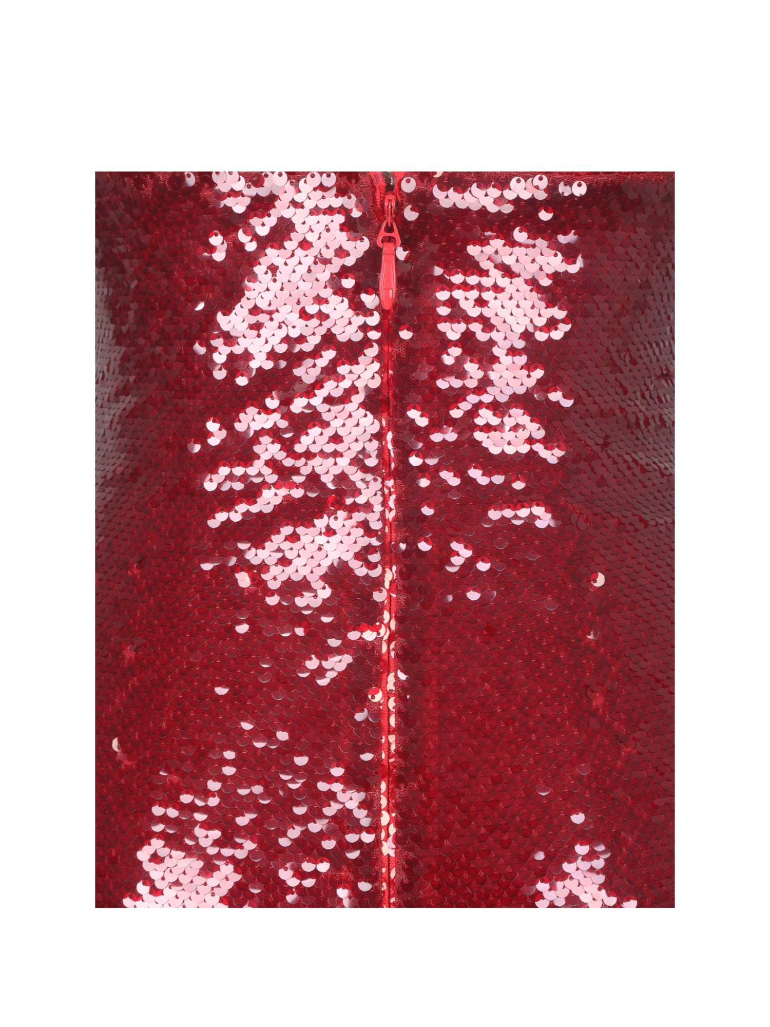 Shanelle Sequin Plunging Midi Dress | Crimson