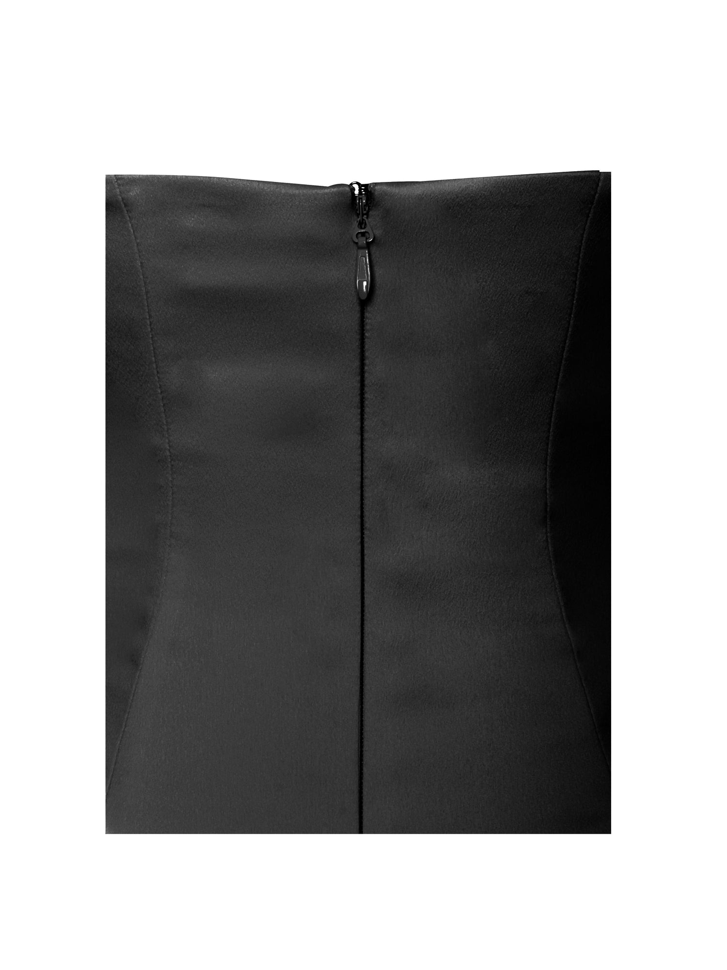Noreen Satin Drop Waist Maxi Sundress | Black