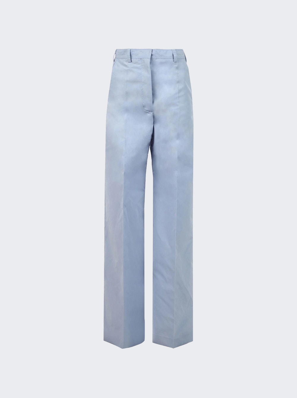 Women | Stella McCartney | High-waisted Wide Leg Trousers | Dusty Blue