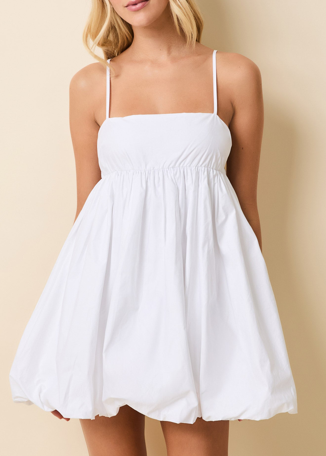 Womens | Charlotte Dress | Optic White