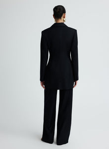Merle Blazer | Black Wool