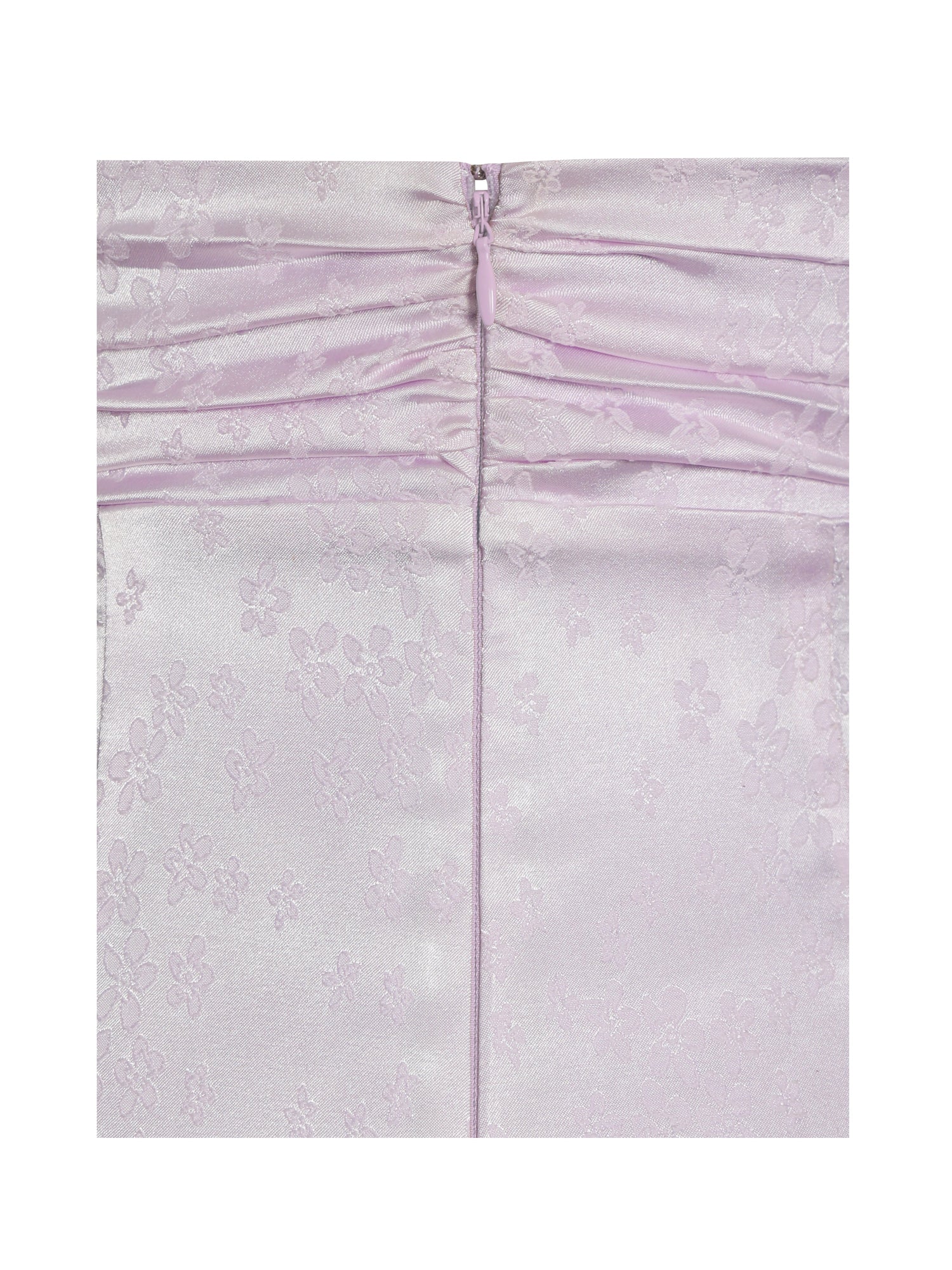 Paolina Taro Jacquard Ruffle Mermaid Maxi Dress | Pink