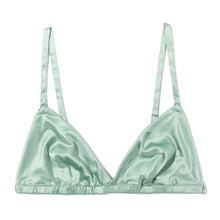 Satin Sleep Bralette | Green Tea