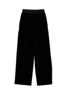 Girls | Chenille Palazzo Trousers | Black
