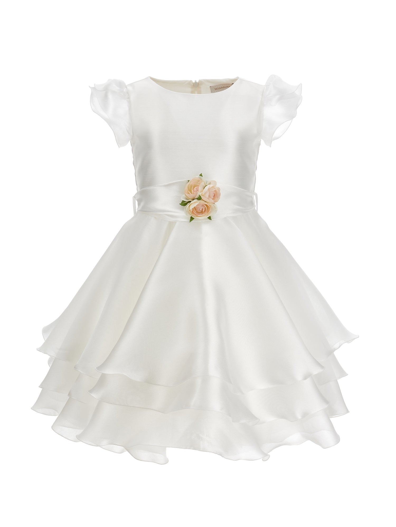 Girls | Organza Cloud Dress | Cream