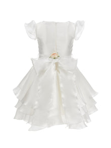 Girls | Organza Cloud Dress | Cream