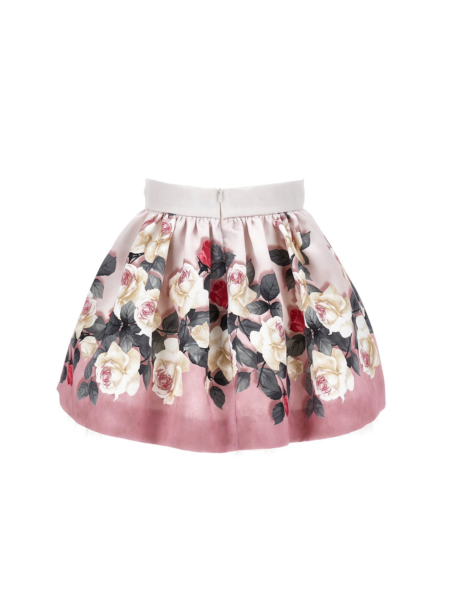 Girls | Rose Mikado Skirt | Blush Rose