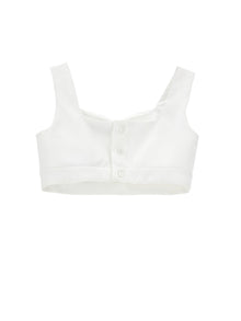 Girls | Mikado Top Under Jacket | Cream
