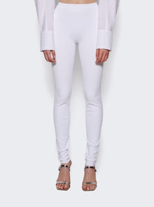 Women | Ferragamo | Compact Stretch Legging | Optic White
