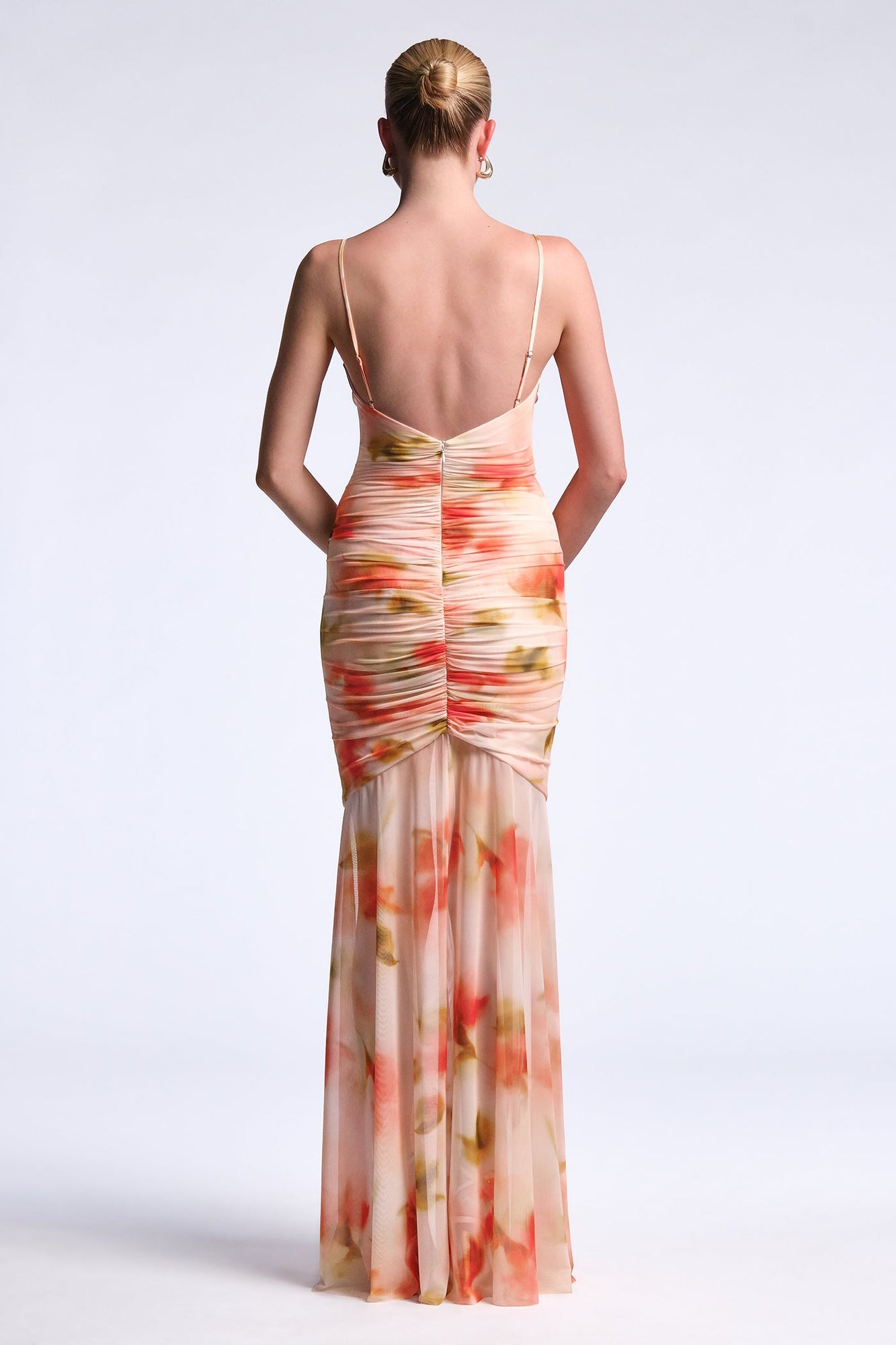 Soraya Gown | Floral Echo Print