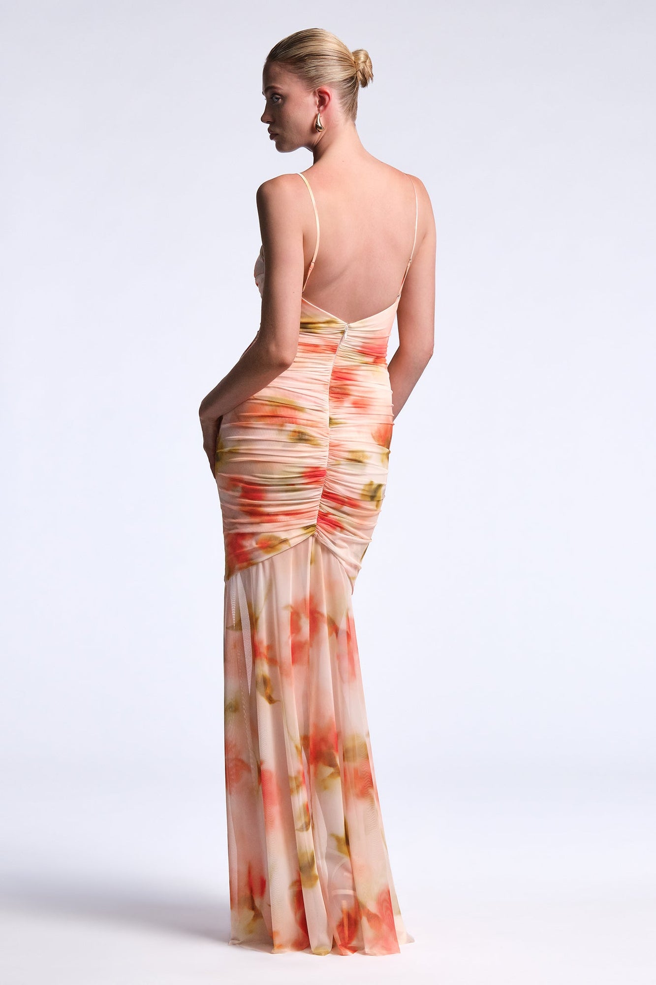 Soraya Gown | Floral Echo Print