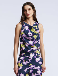 Printed Cami | Meadow Violet Floral Print