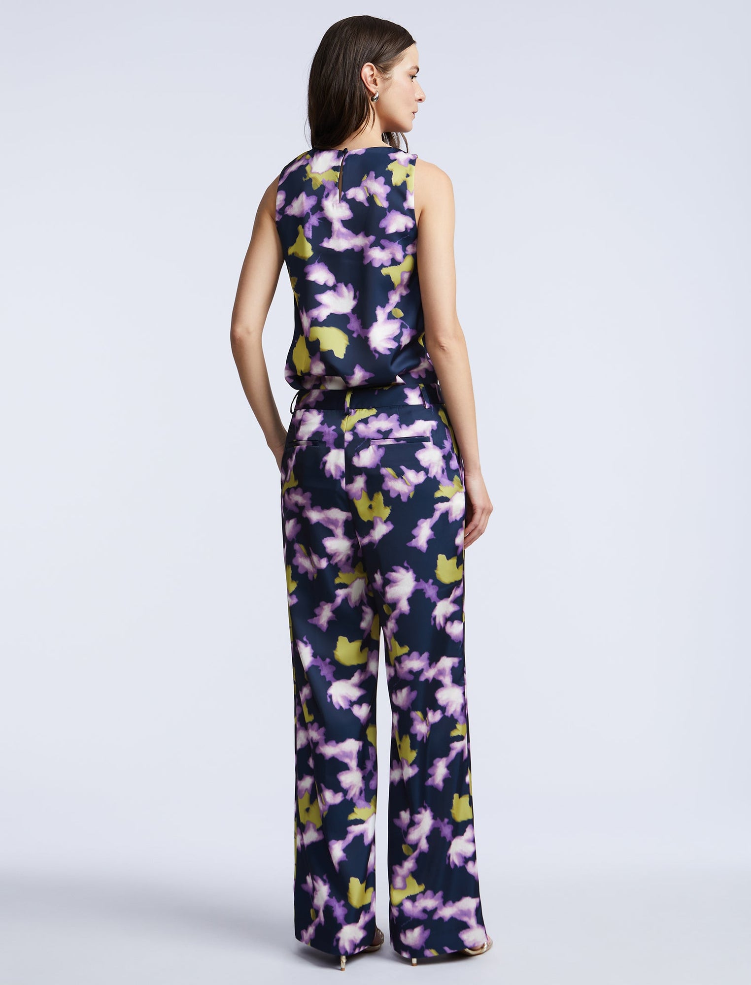 Printed Cami | Meadow Violet Floral Print
