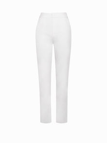 Vayla Skinny Fit Crepe Trousers | White