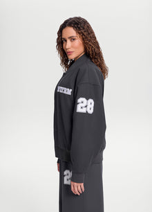 Better League Varsity Jacket | Charcoal