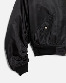 Womens | Classic Bomber Jacket | Black