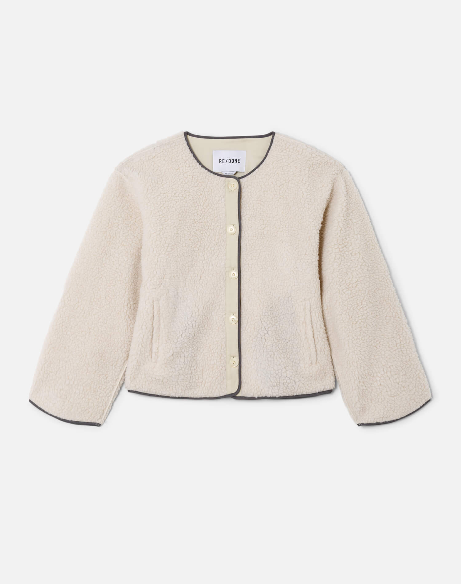 Womens | Cocoon Liner Jacket | Vintage White