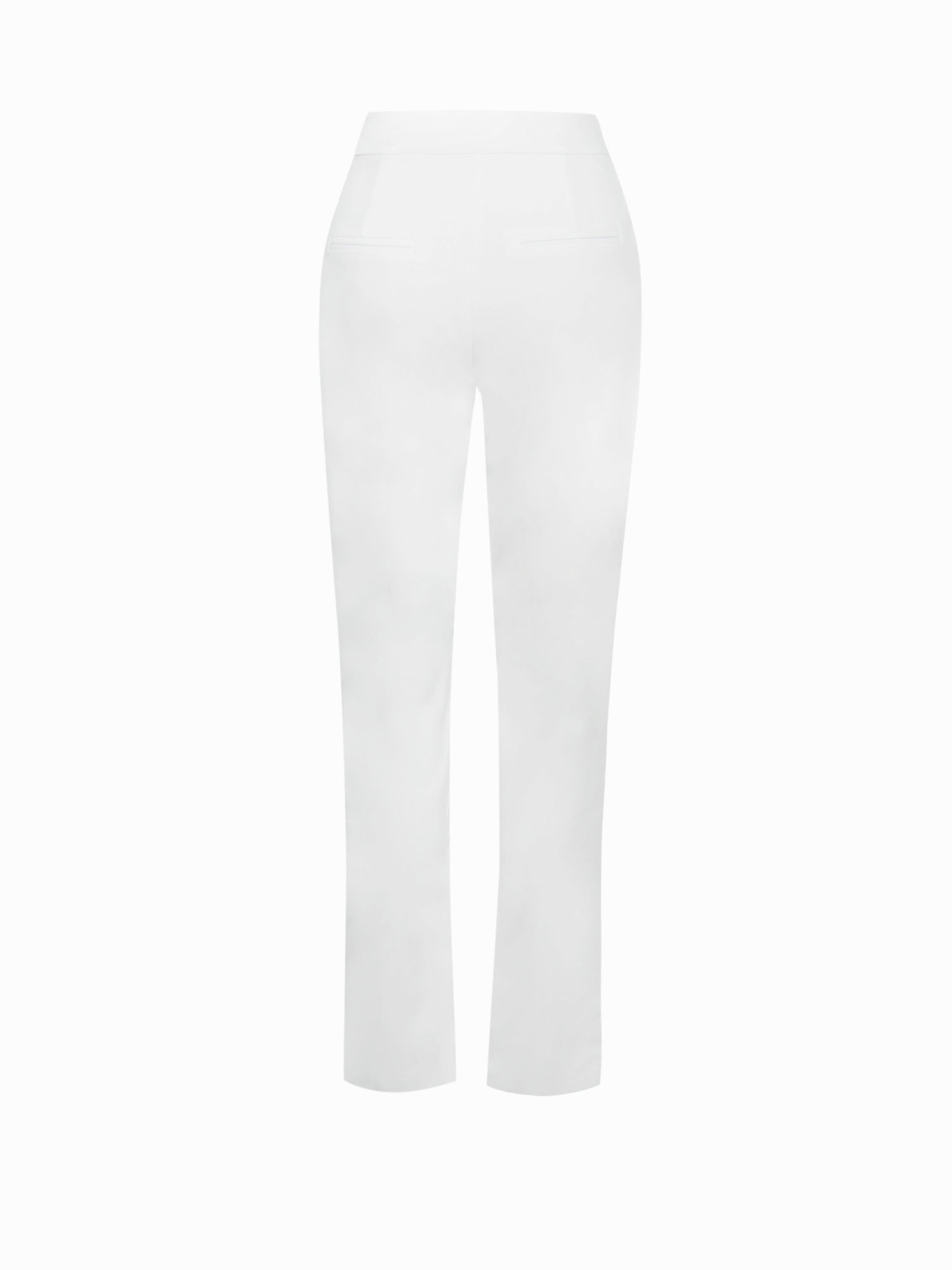 Vayla Skinny Fit Crepe Trousers | White