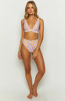9.0 Swim Byron Bikini Top | Painted Floral