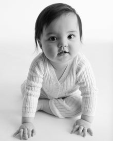 Cardigan - Ribbed | Seashell