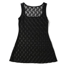 Kristi Square Neck Chemise | Black