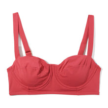Swim Balconette Bikini Top | Sunbaked (Red)