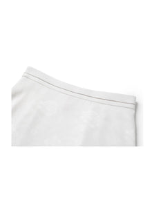 A-Line Midi Skirt | White