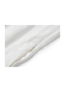 A-Line Midi Skirt | White