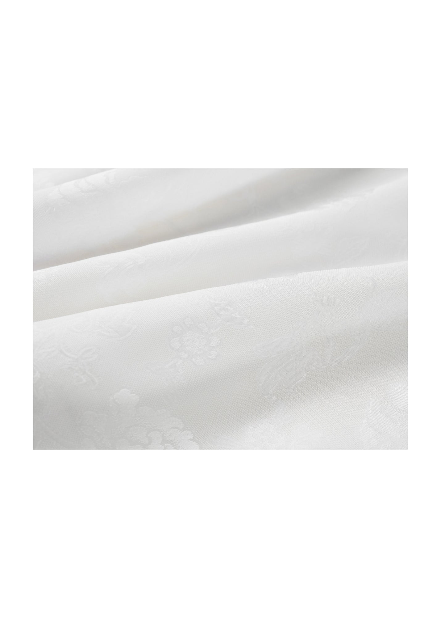 A-Line Midi Skirt | White