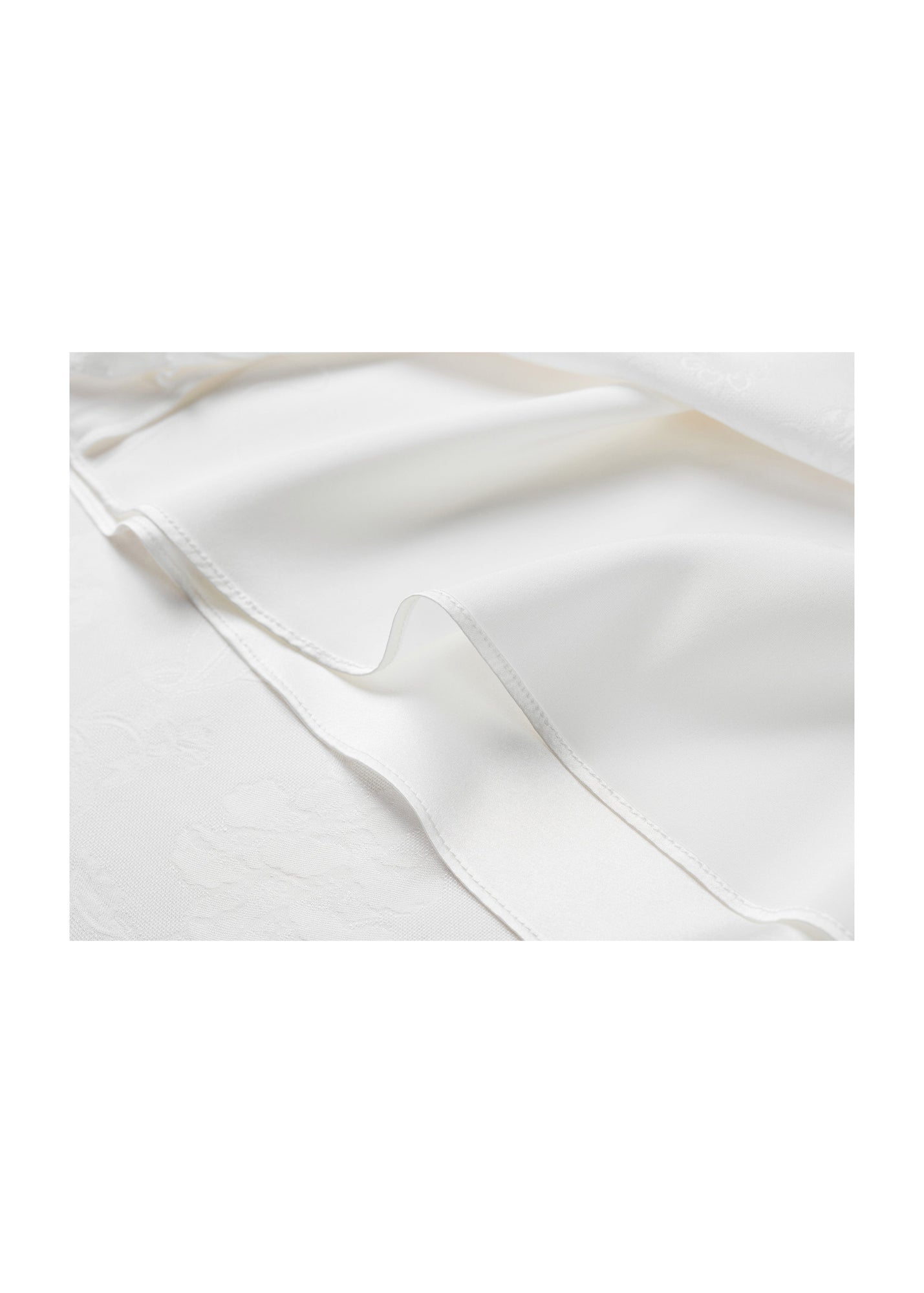 A-Line Midi Skirt | White