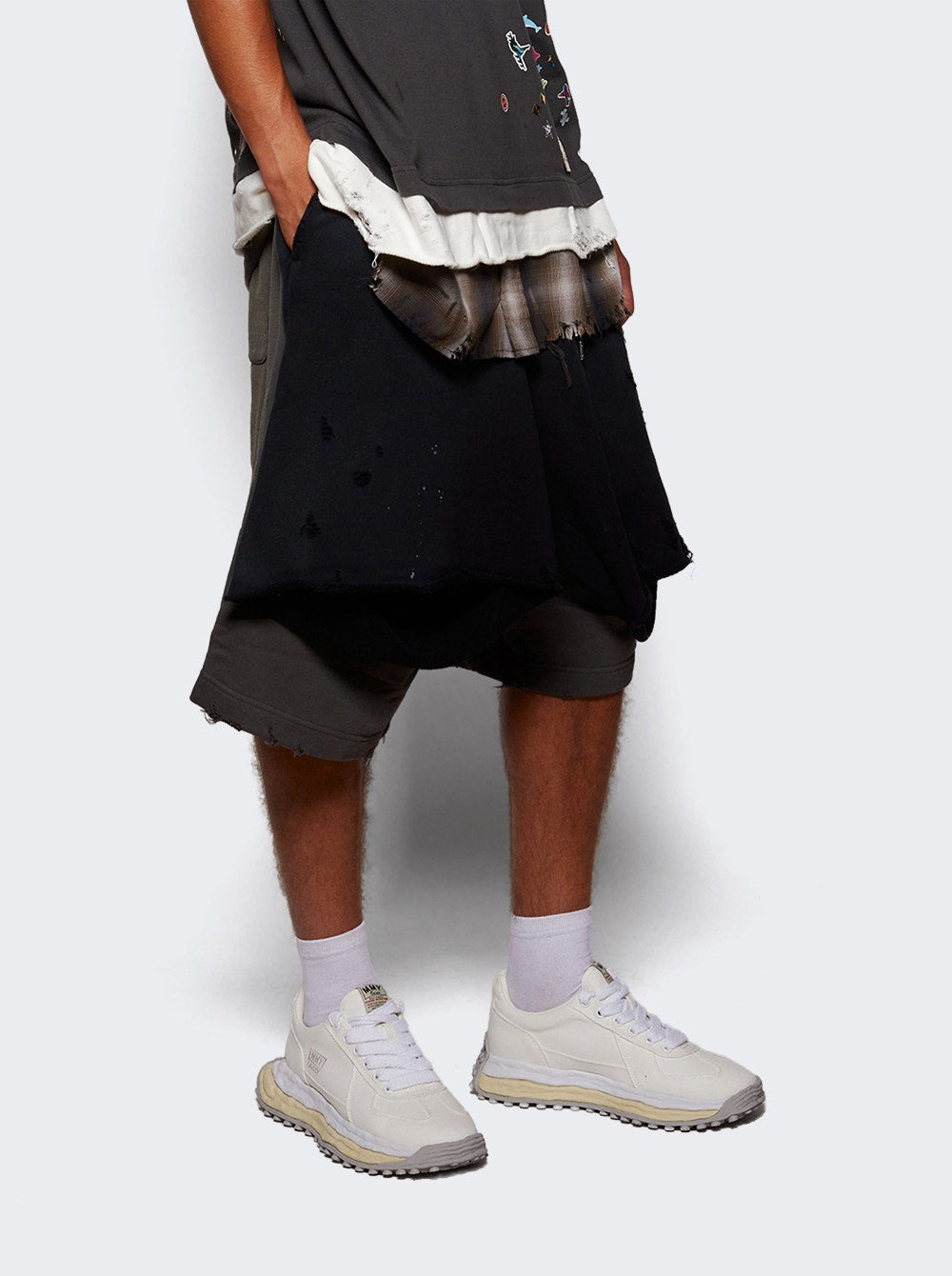 Men | Maison MIHARA YASUHIRO | "larry" Og Sole Canvas Low-top Sneaker | White