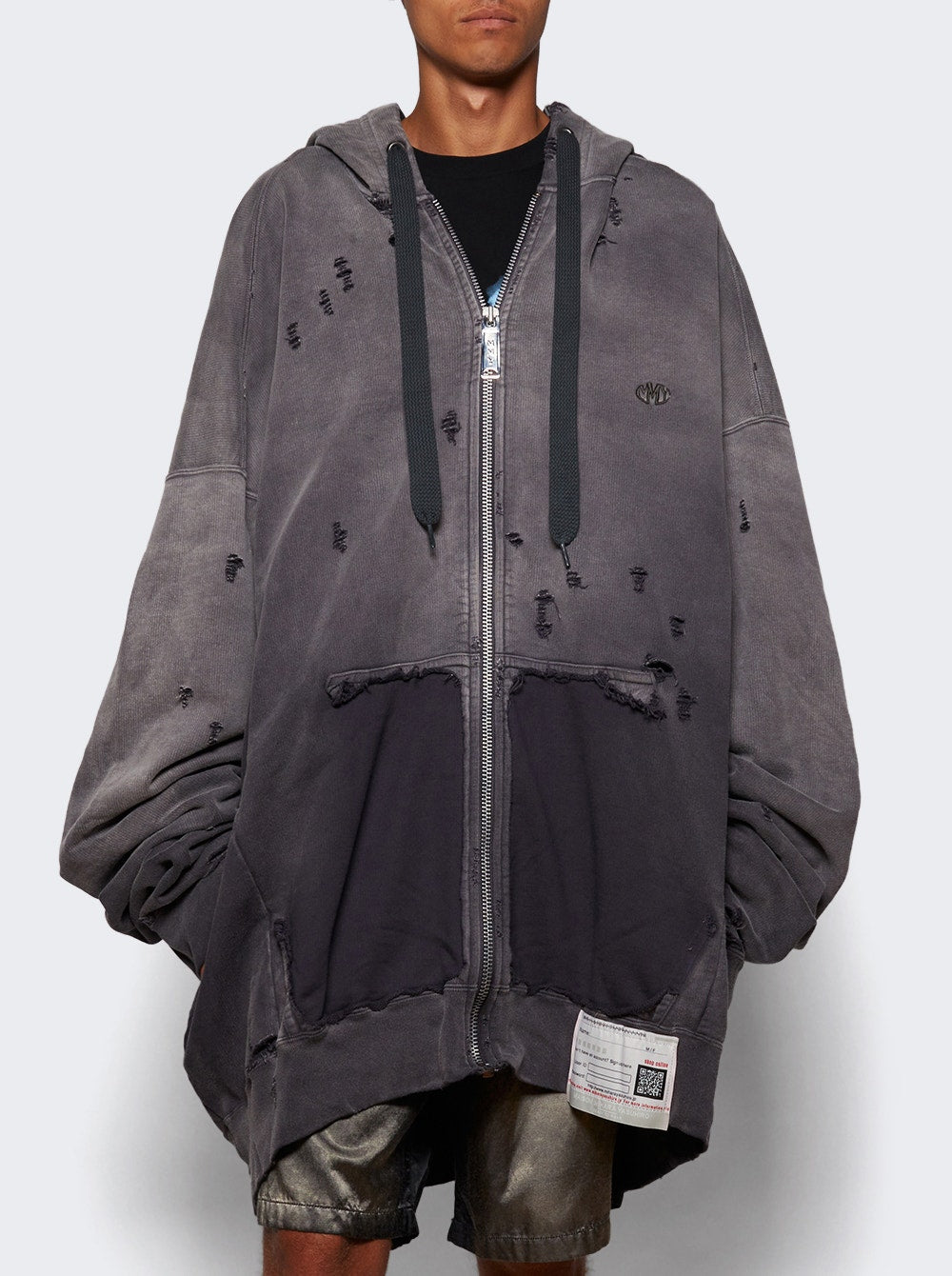 Men | Maison MIHARA YASUHIRO | Sun Faded Huge Parka | Black