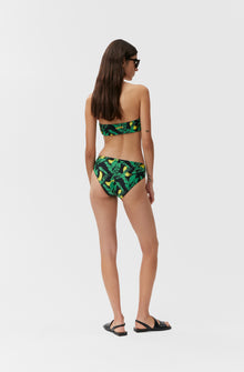Halter Bikini Top | Banana Tree Black