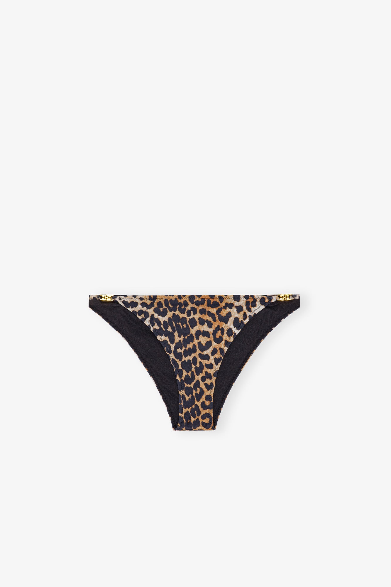 Recycled Printed Emblem Mini Brief | Leopard