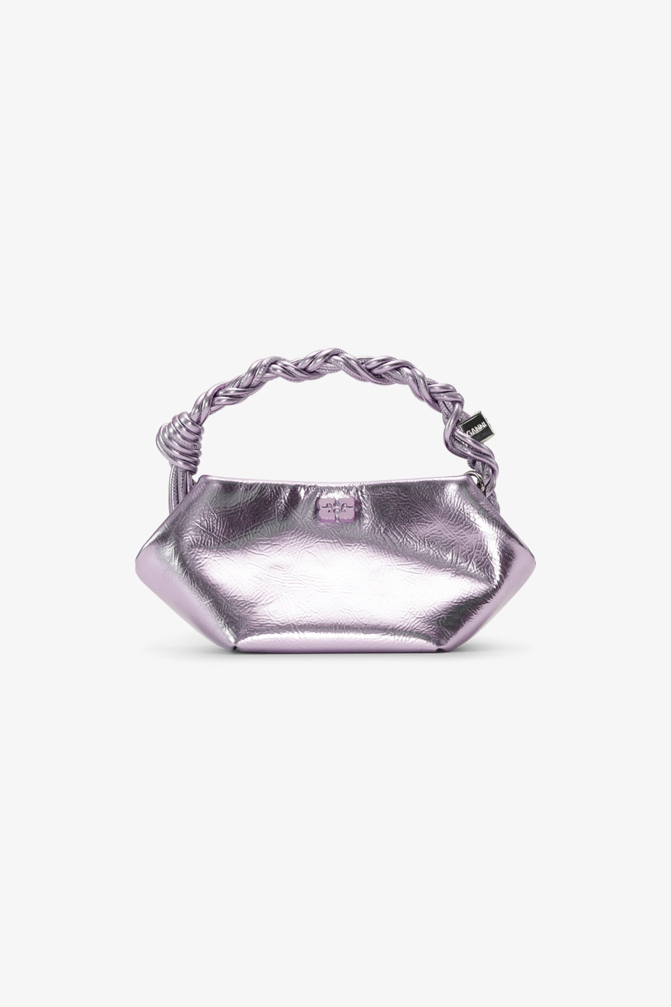 Ganni Bou Bag Mini Metallic | Pink Lavender